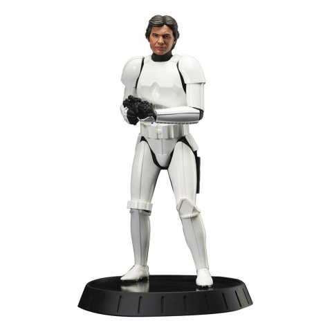 Star Wars Episode IV Milestones Statue 1/6 Han Solo (Stormtrooper Disguise) 40th Anniversary Exclusive 30 cm [16]