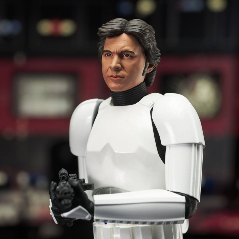 Star Wars Episode IV Milestones Statue 1/6 Han Solo (Stormtrooper Disguise) 40th Anniversary Exclusive 30 cm [13]