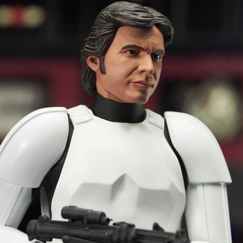 Star Wars Episode IV Milestones Statue 1/6 Han Solo (Stormtrooper Disguise) 40th Anniversary Exclusive 30 cm [10]