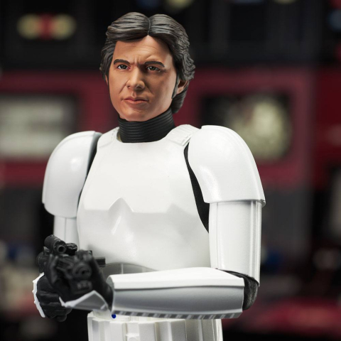 Star Wars Episode IV Milestones Statue 1/6 Han Solo (Stormtrooper Disguise) 40th Anniversary Exclusive 30 cm [15]