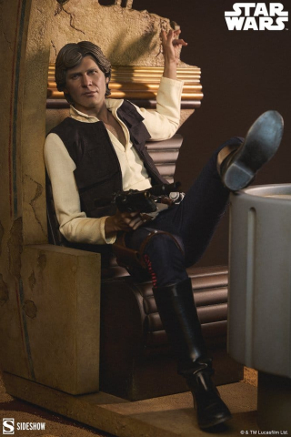 Star Wars Episode IV Mixed Media Premium Format Figure Han Solo: Sorry About the Mess 32 cm [5]