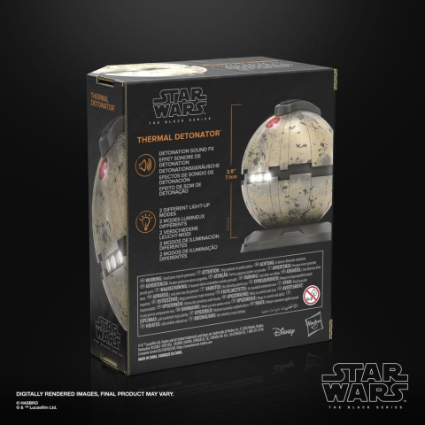 Star Wars Episode VI Black Series Electronic Thermal Detonator [12]