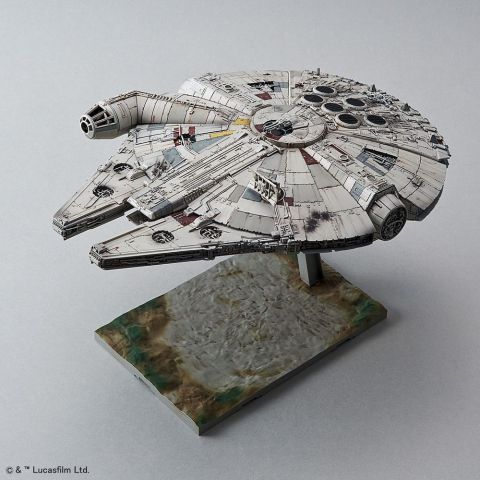 Star Wars Episode VII Model Kit 1/144 Millennium Falcon [15]