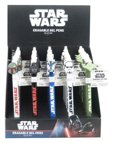 Star Wars Erasable Gel Pen Characters Display (30) [1]