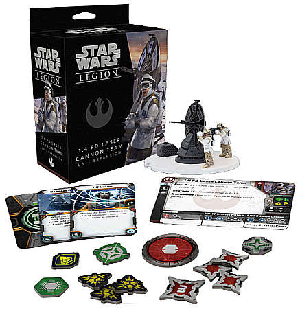 Star Wars: Legion – 1.4 FD Laser Cannon Team Unit Expansion [1]