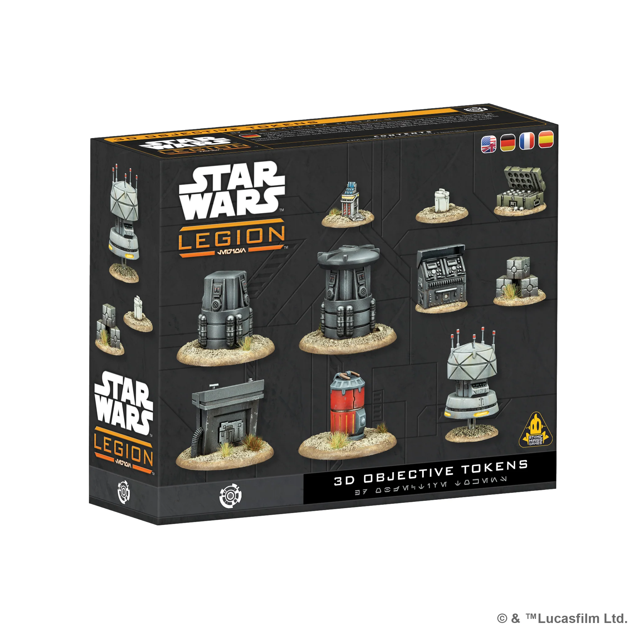 Board Games - Star Wars Legion – 3D Objective Tokens Accesorii