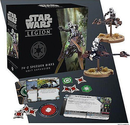 Star Wars: Legion – 74-Z Speeder Bikes Unit Expansion [1]