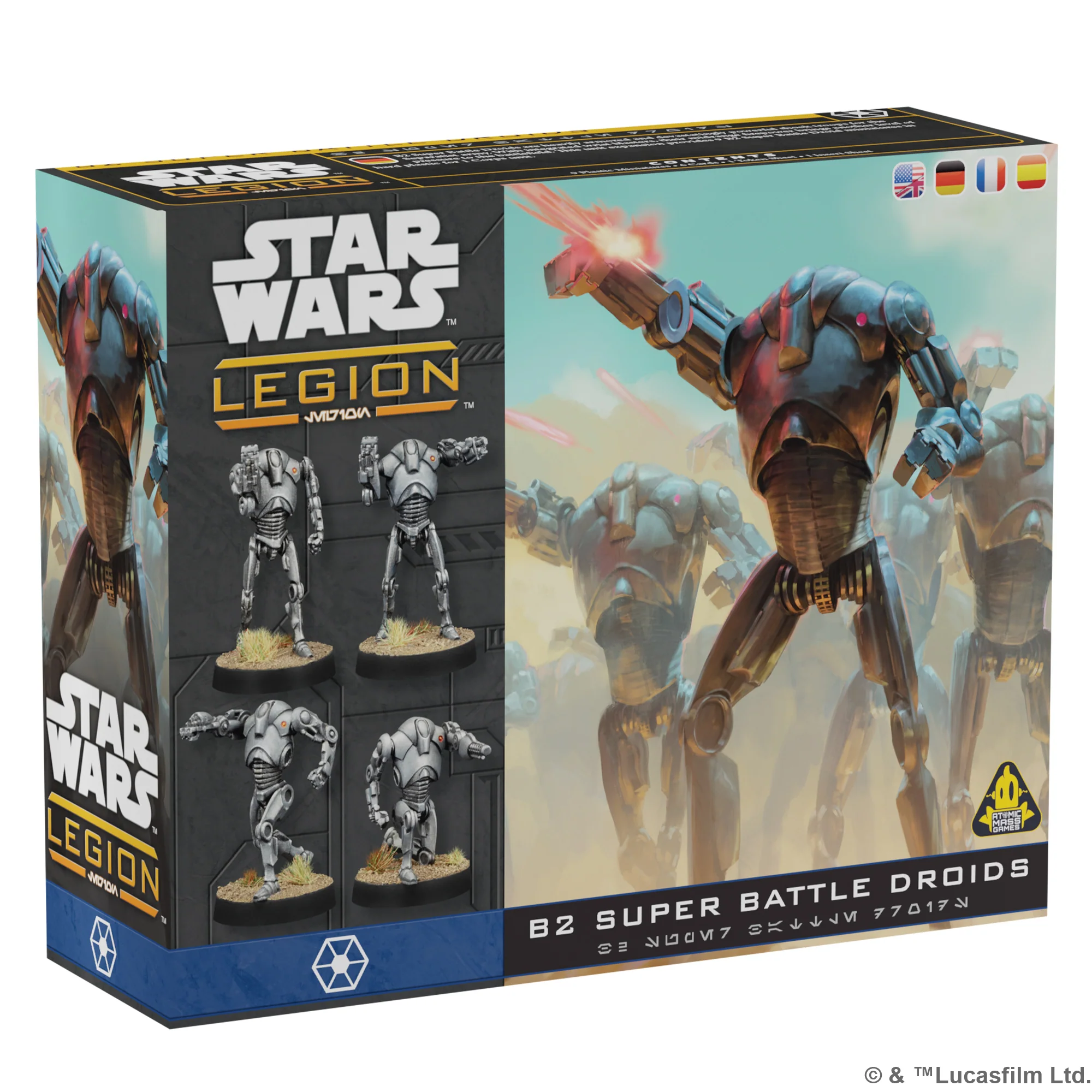 Board Games - Star Wars: Legion – B2 Super Battle Droids (Unit Expansion)
