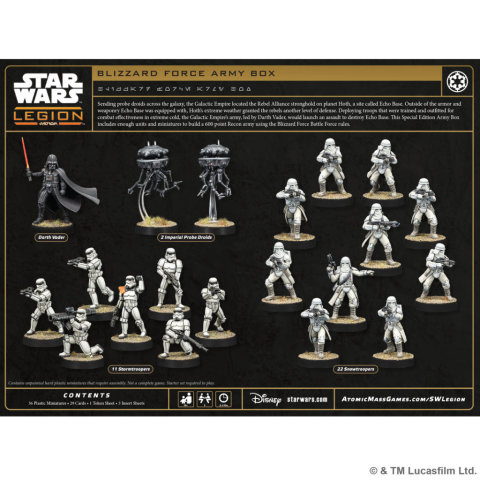 Star Wars Legion Blizzard Force Army Box Special Edition Darth Vader [1]