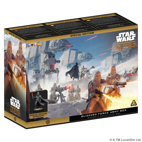 Board Games - Star Wars Legion Blizzard Force Army Box Special Edition Darth Vader