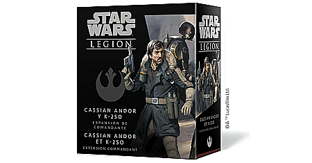 Extensii boardgames - Star Wars: Legion – Cassian Andor and K-2SO Commander Expansion