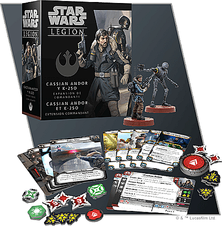 Star Wars: Legion – Cassian Andor and K-2SO Commander Expansion [1]
