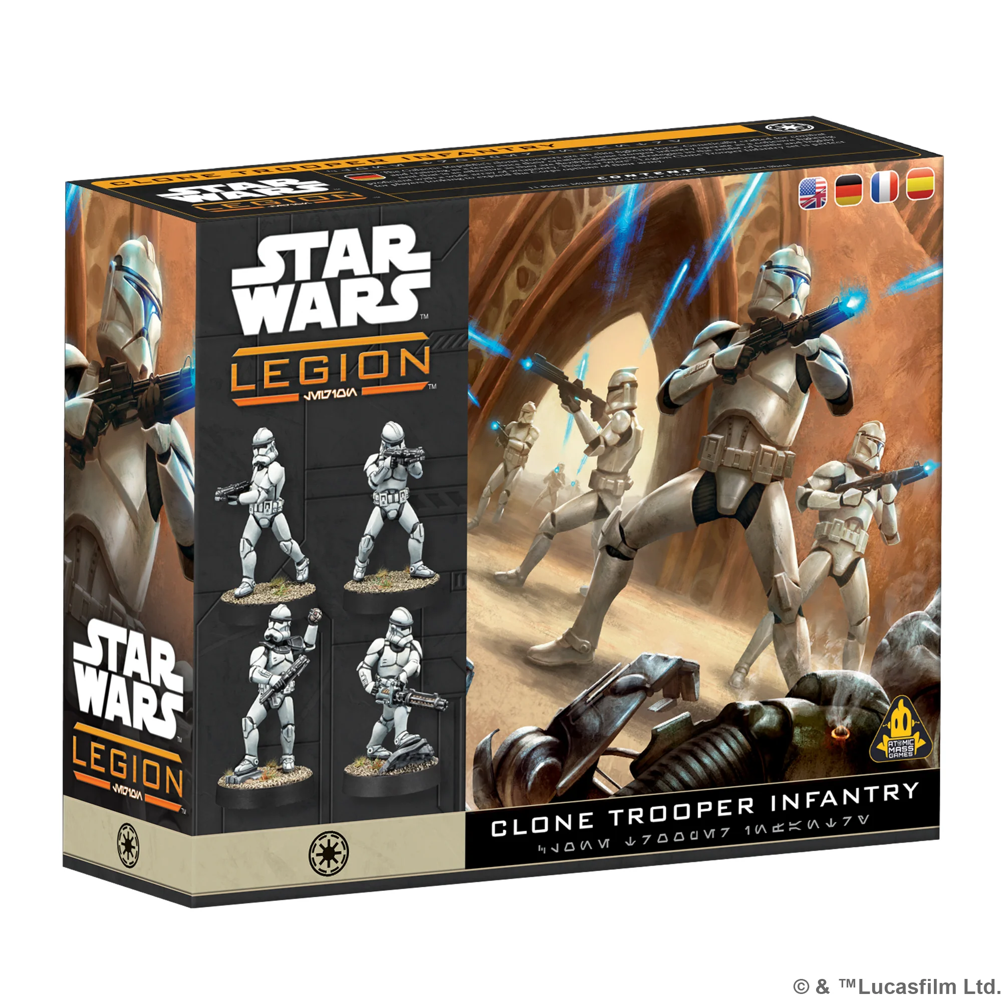 Board Games - Star Wars: Legion – Clone Troopers Infantry Unit (EN)