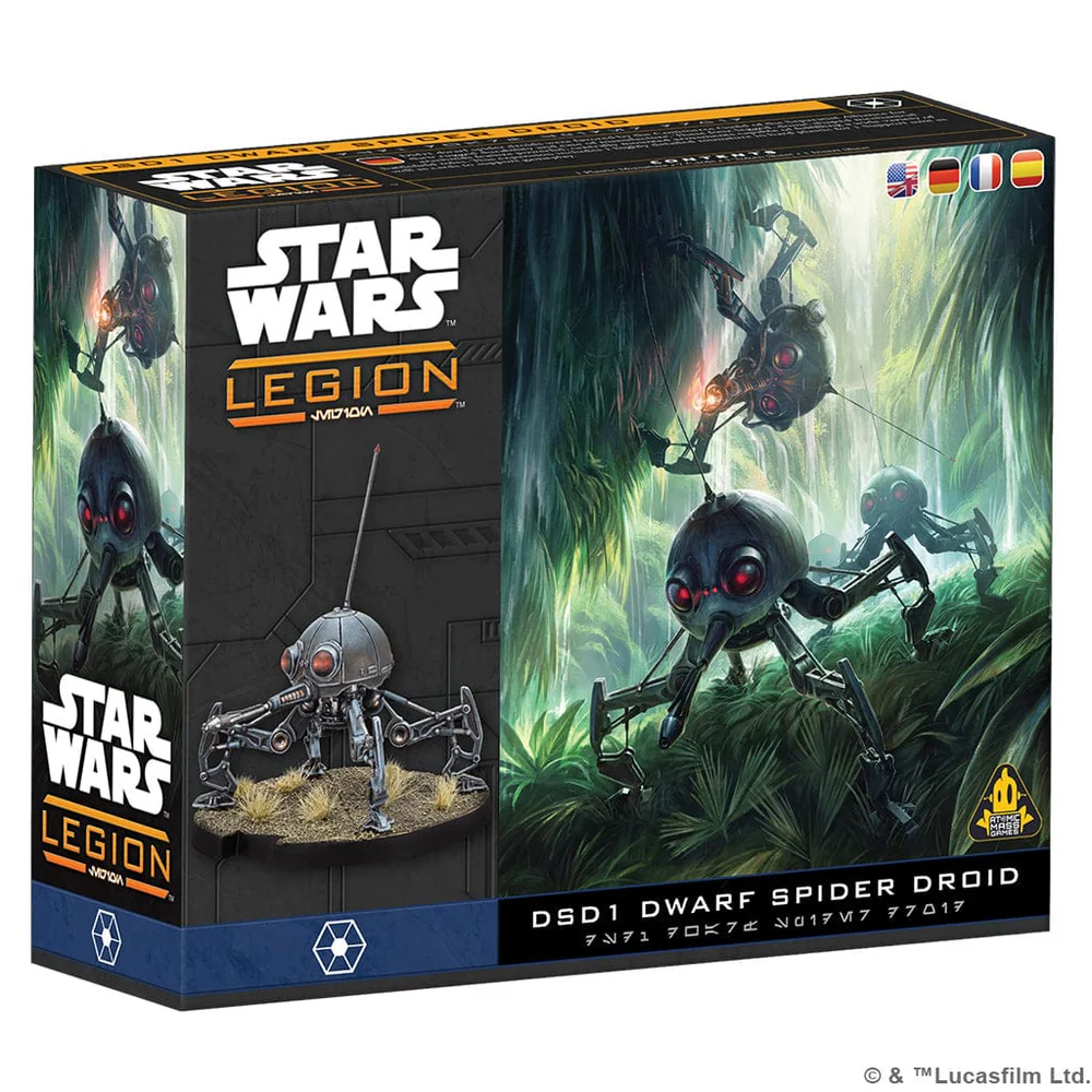 Jocuri cu miniaturi - Star Wars Legion - DSD1 Dwarf Spider Droid