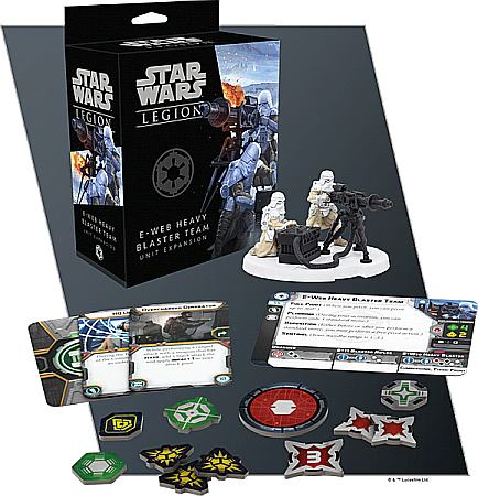 Star Wars: Legion – E-Web Heavy Blaster Team Unit Expansion [1]