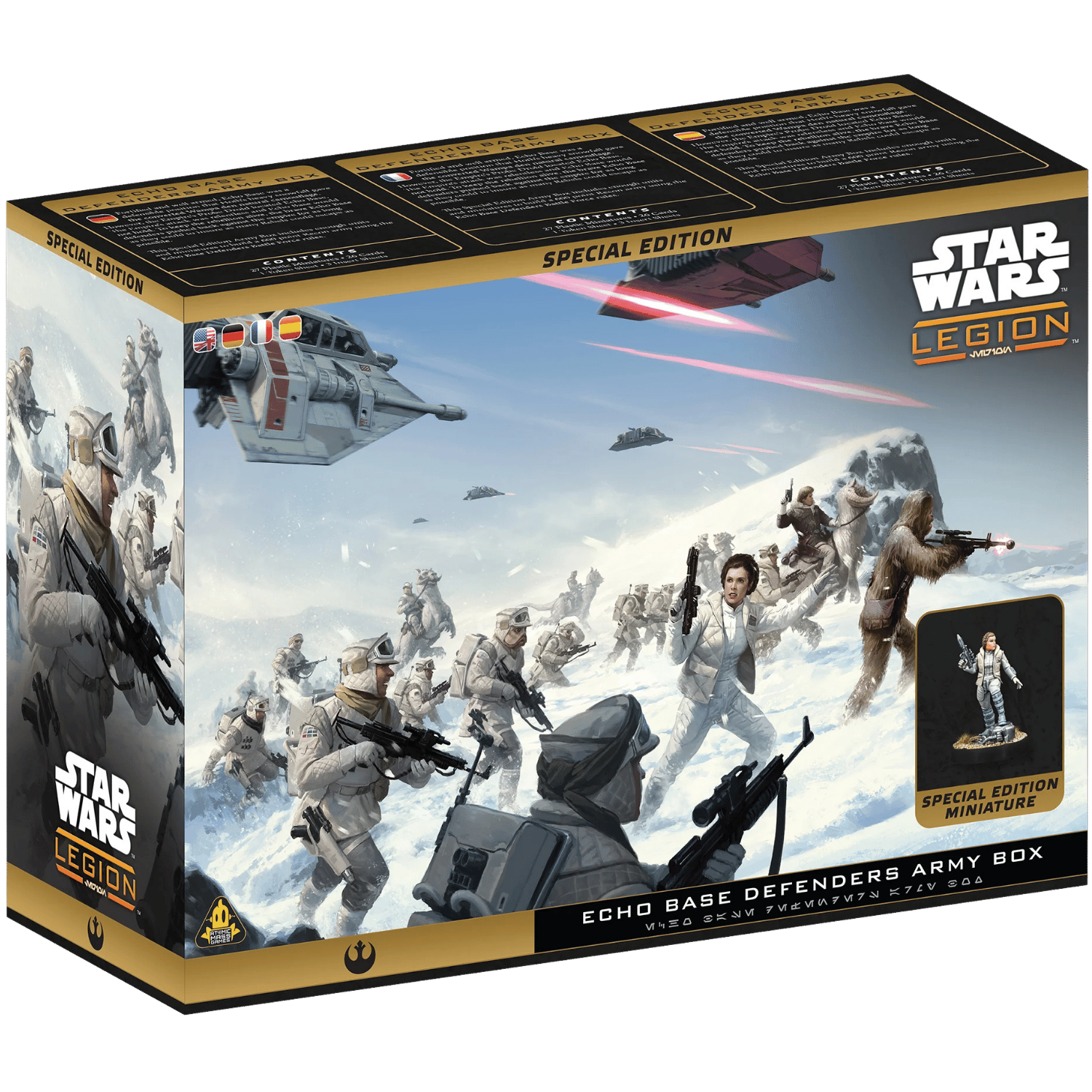Extensii boardgames - Star Wars Legion Echo Base Defenders Army Box Special Edition