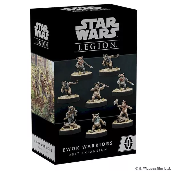 Board Games - Star Wars Legion Ewok Warriors Unit Expansion – Rebel Alliance Miniatures