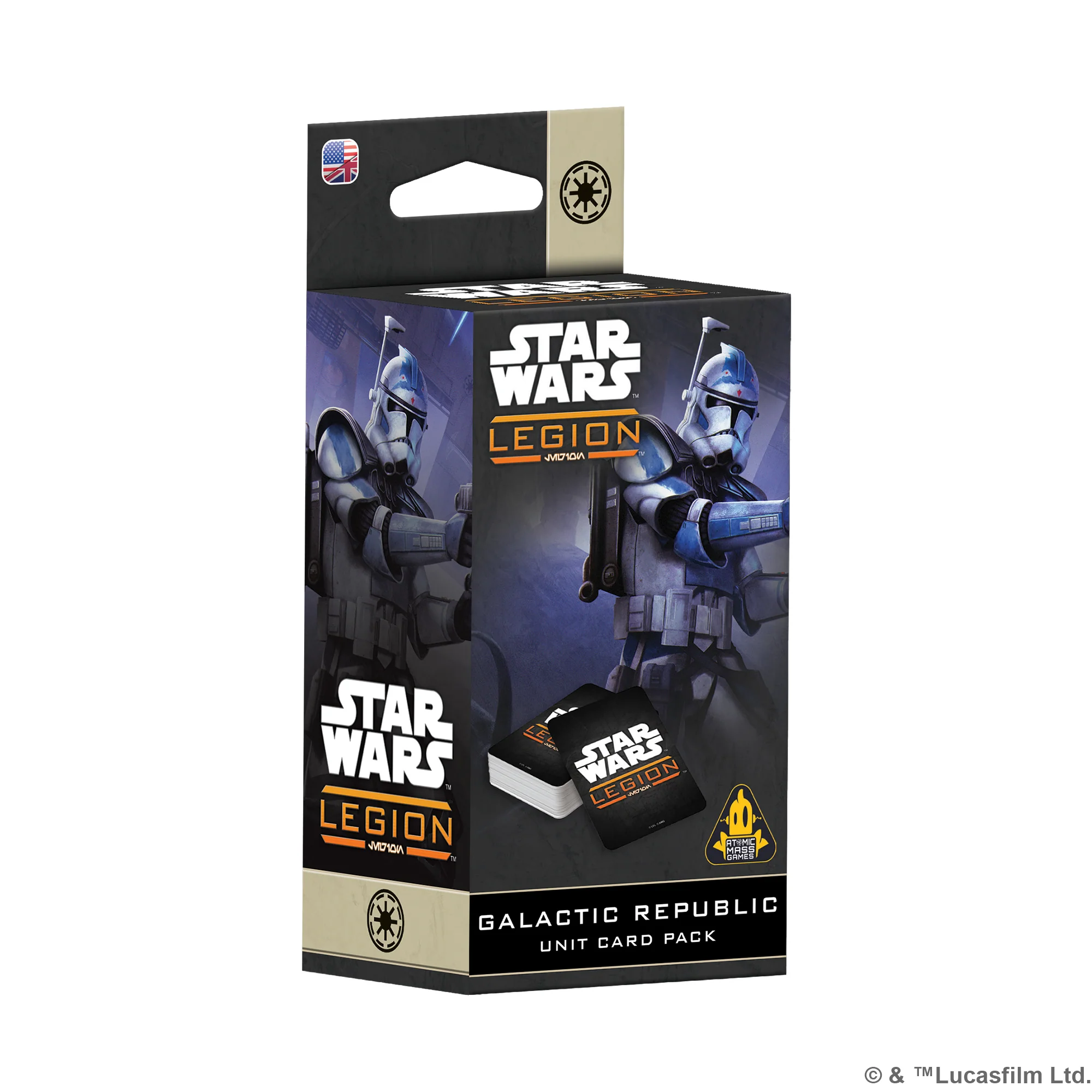 Board Games - Star Wars Legion Galactic Republic Card Pack