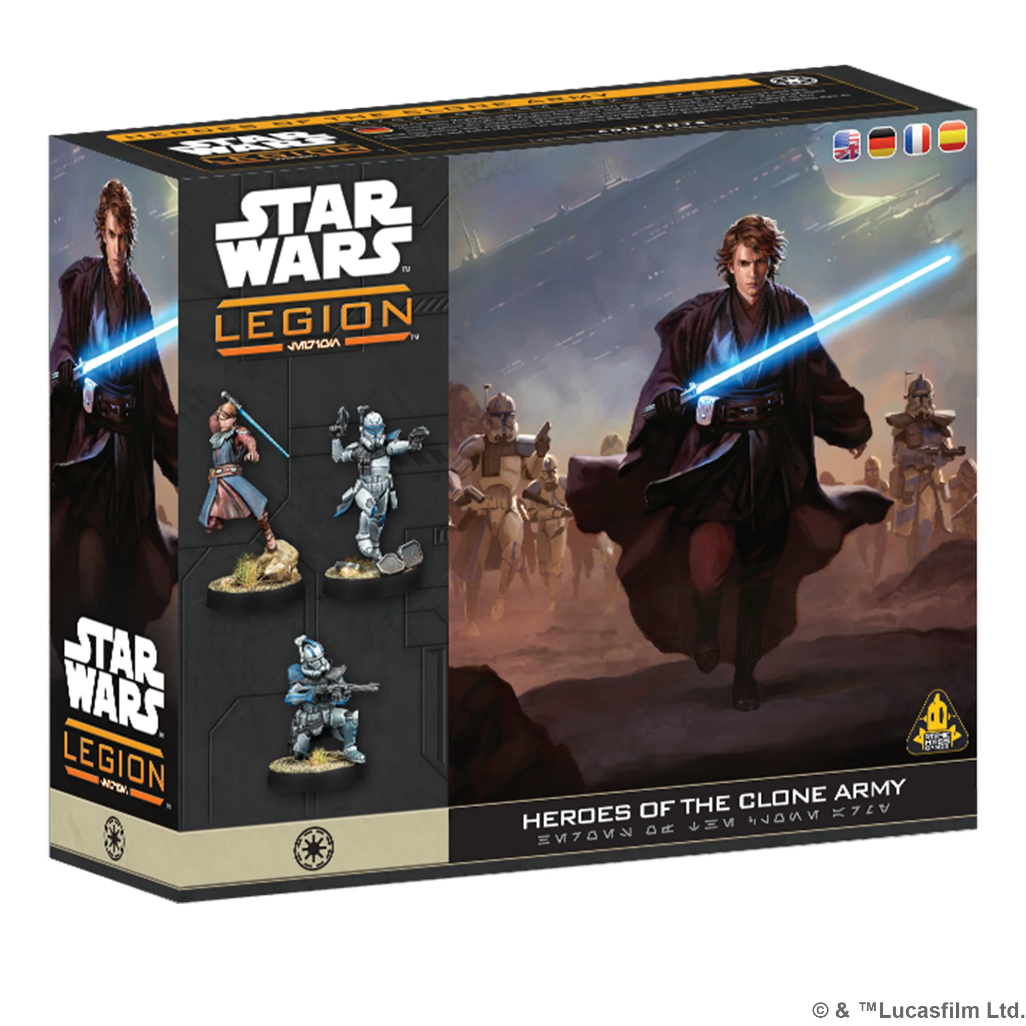 Board Games - Star Wars Legion – Heroes of the Clone Army Expansion