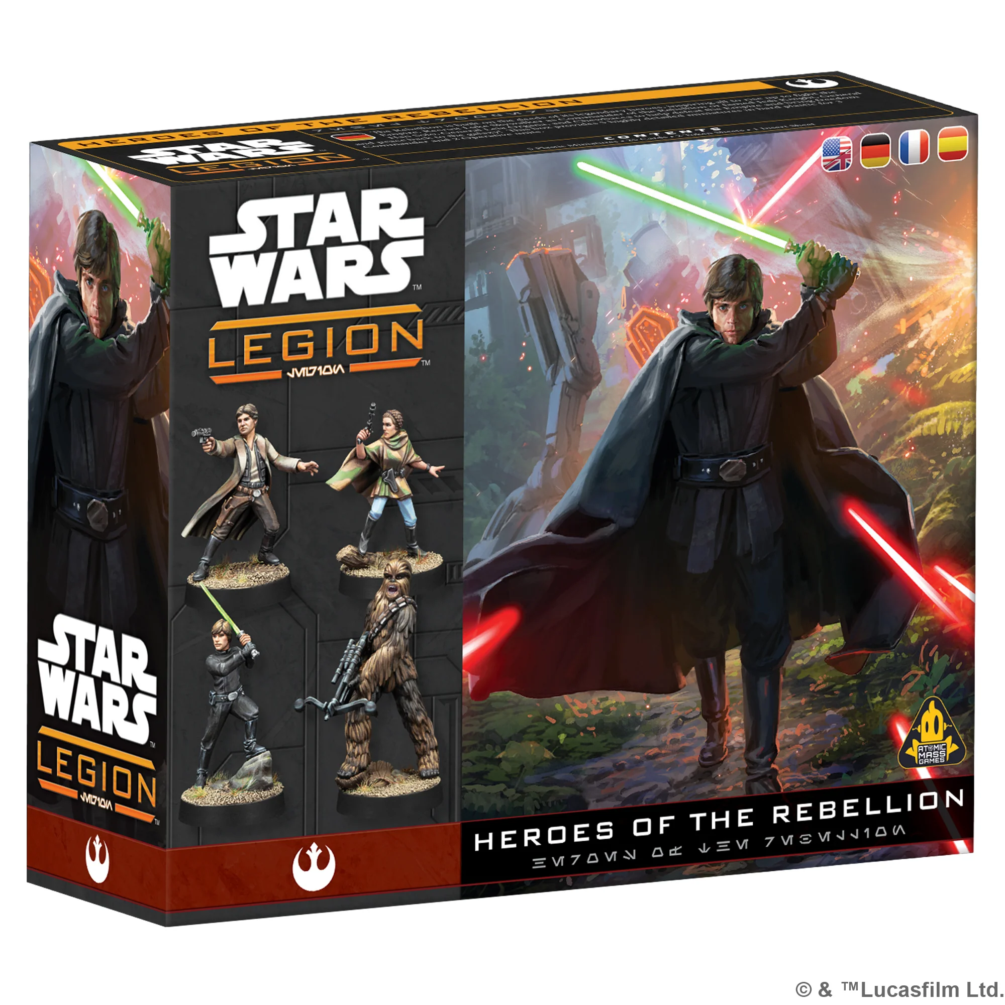 Board Games - Star Wars Legion – Heroes of the Rebellion Character Pack