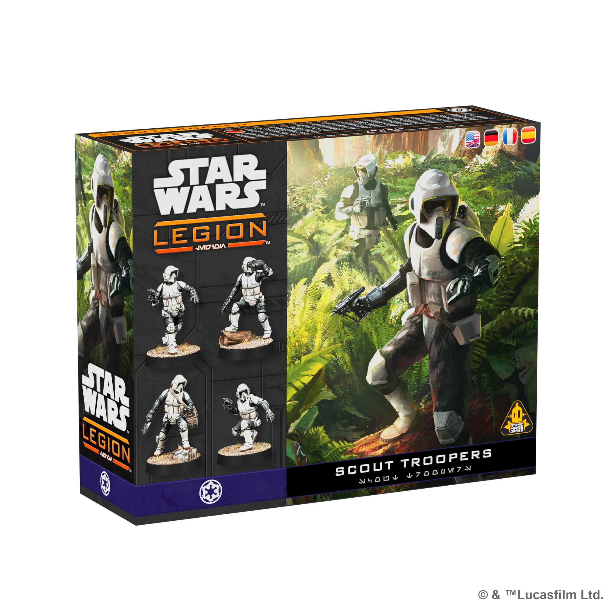 Board Games - Star Wars: Legion – Imperial Scout Troopers (Extensie de Unitate)
