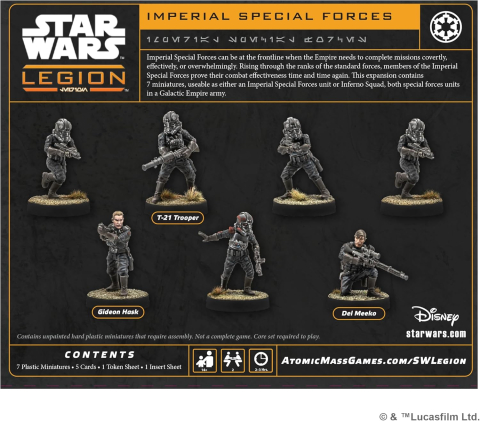 Star Wars Legion Imperial Special Forces Unit Expansion [1]
