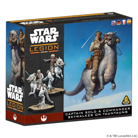 Star Wars Legion Luke Skywalker si Han Solo pe Tauntaun Expansion [0]