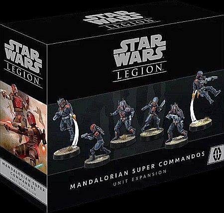 Board Games - Star Wars: Legion – Mandalorian Super Commandos Unit Expansion