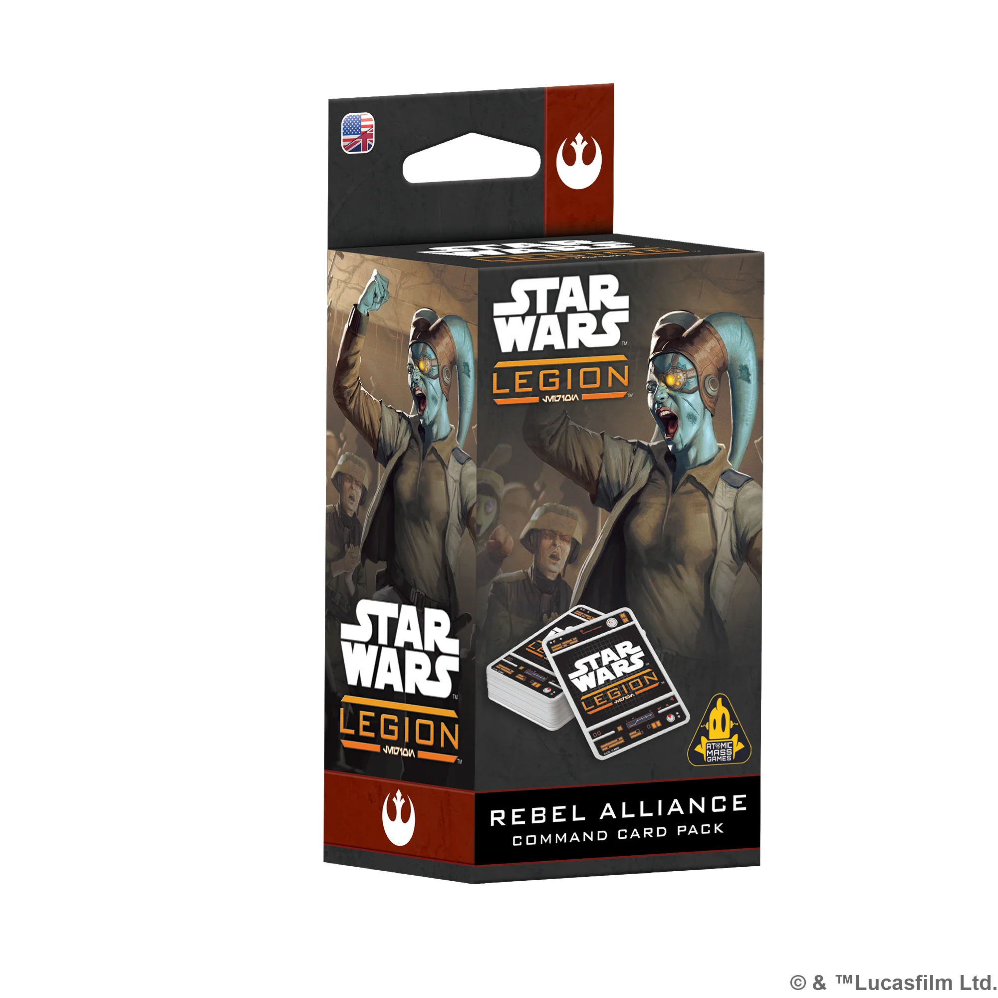 Board Games - Star Wars Legion Rebel Alliance Command Card Pack