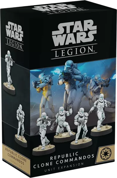 Board Games - Star Wars Legion Republic Clone Commandos Unit Expansion – Delta Squad
