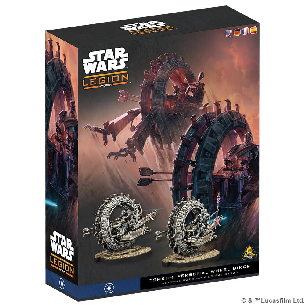 Jocuri cu miniaturi - Star Wars Legion - TSMEU-6 Personal Wheel Bike
