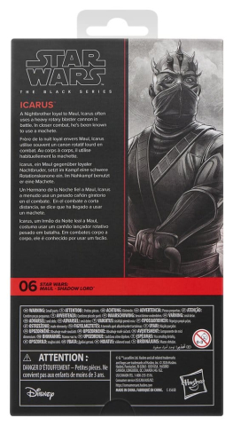 Star Wars: Maul - Shadow Lord Black Series Action Figure Icarus 15 cm [2]