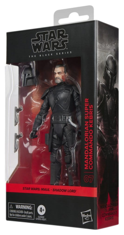 Star Wars: Maul - Shadow Lord Black Series Action Figure Mandalorian Super Commando Kebris 15 cm [1]