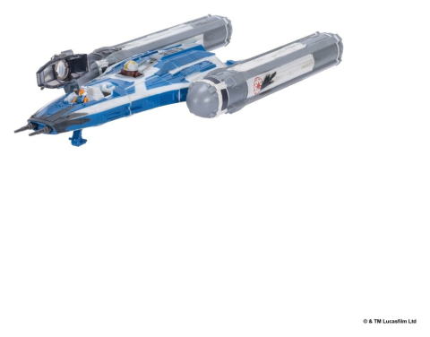 Star Wars Medium Vehicle & Figure set BTL-B Y-wing & Ahsoka & R7-A7 [4]