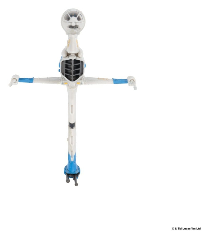 Star Wars Medium Vehicle & Figure set New Republic B-wing & B-Wing Pilot [6]