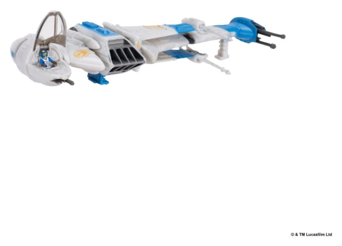 Star Wars Medium Vehicle & Figure set New Republic B-wing & B-Wing Pilot [2]
