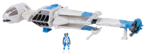 Jucarii - Star Wars Medium Vehicle & Figure set New Republic B-wing & B-Wing Pilot