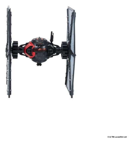 Star Wars Medium Vehicle & Figure set Special Forces TIE Fighter & First Order TIE Pilot (Armada Edition) [9]