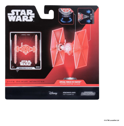 Star Wars Medium Vehicle & Figure set Special Forces TIE Fighter & First Order TIE Pilot (Armada Edition) [6]