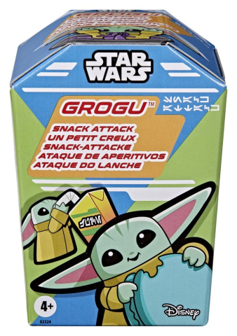 Star Wars Mini Figures 4 cm Grogu Snack Attack Series 1 Blind Box Display (24) [18]