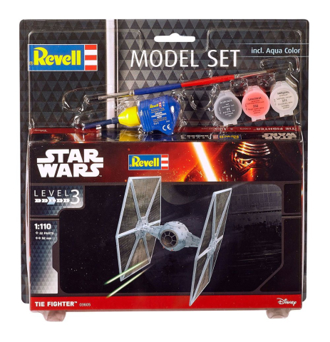 Jucarii - Star Wars Model Kit 1/110 Model Set TIE Fighter 9 cm