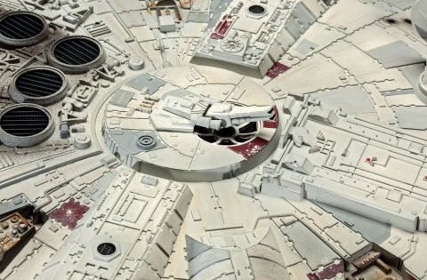 Star Wars Model Kit 1/72 Millennium Falcon 38 cm [2]