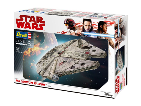 Star Wars Model Kit 1/72 Millennium Falcon 38 cm [10]