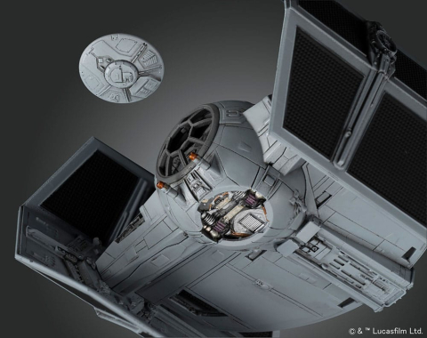 Star Wars Model Kit 1/72 TIE Advanced x1 10 cm [4]