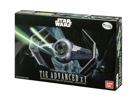 Star Wars Model Kit 1/72 TIE Advanced x1 10 cm [10]