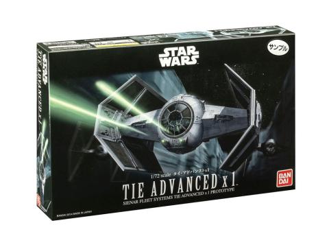 Star Wars Model Kit 1/72 TIE Advanced x1 10 cm [8]