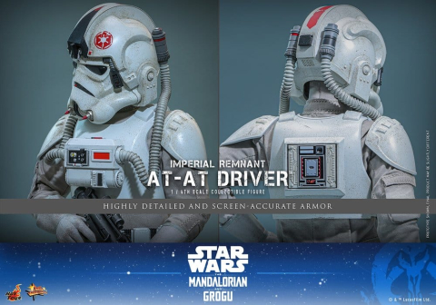Star Wars Movie Masterpiece Action Figure 1/6 Imperial Remnant AT-AT Driver 30 cm [14]
