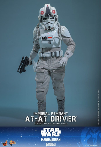Star Wars Movie Masterpiece Action Figure 1/6 Imperial Remnant AT-AT Driver 30 cm [13]