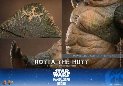 Star Wars Movie Masterpiece Action Figure 1/6 Rotta The Hutt 32 cm [7]