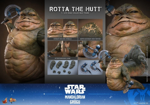 Star Wars Movie Masterpiece Action Figure 1/6 Rotta The Hutt 32 cm [11]